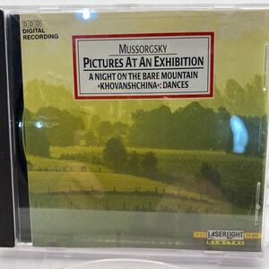 Mussorgsky Pictures at an Exhibition Night on Bare Mountain CD LaserLight 14012